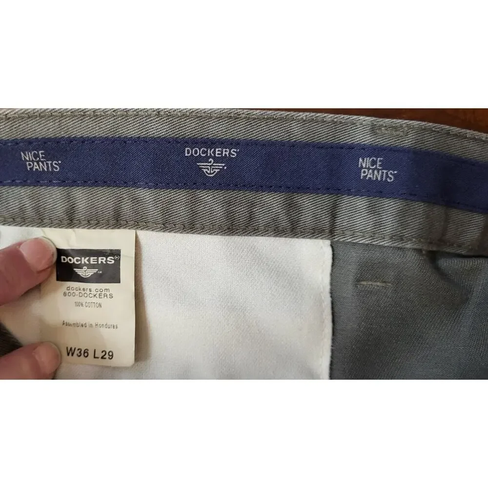 Dockers Men's Pants / Chinos W36 / L29 Lt Olive Green